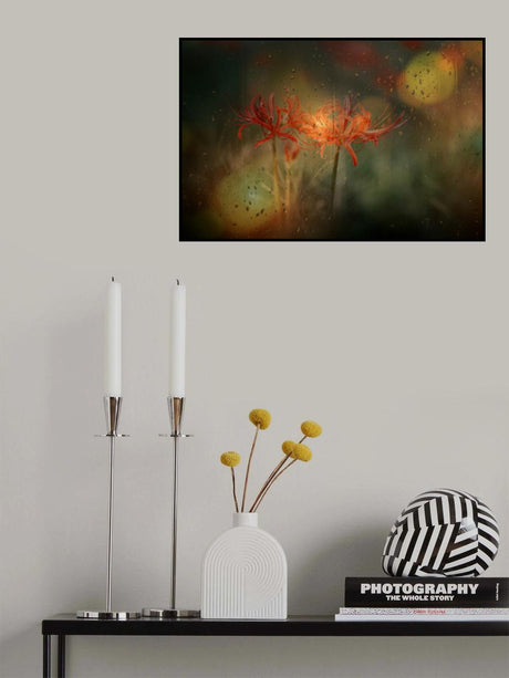 autumn and rain Poster och Canvastavla