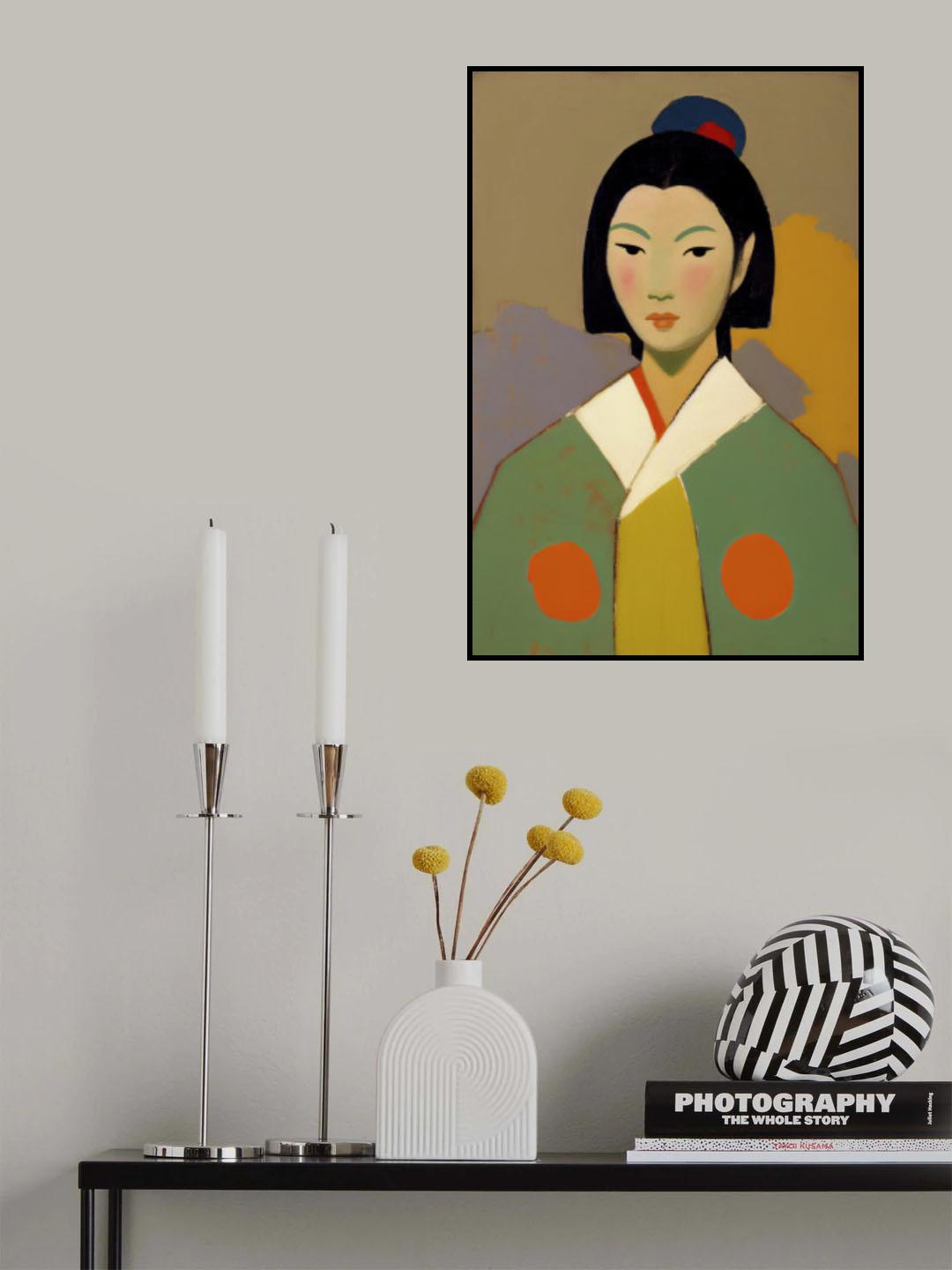 Maiko Poster och Canvastavla