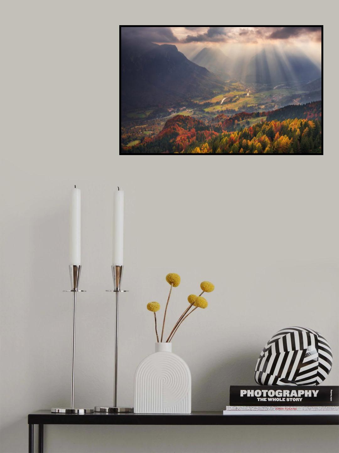 Rays of light Poster och Canvastavla