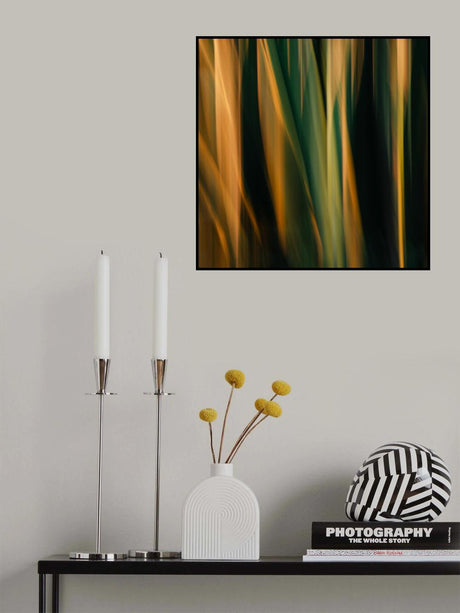 Painted Flames Poster och Canvastavla