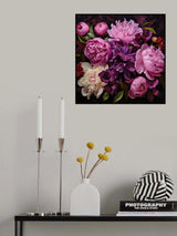 Spring Florals Watercolor Art Poster och Canvastavla
