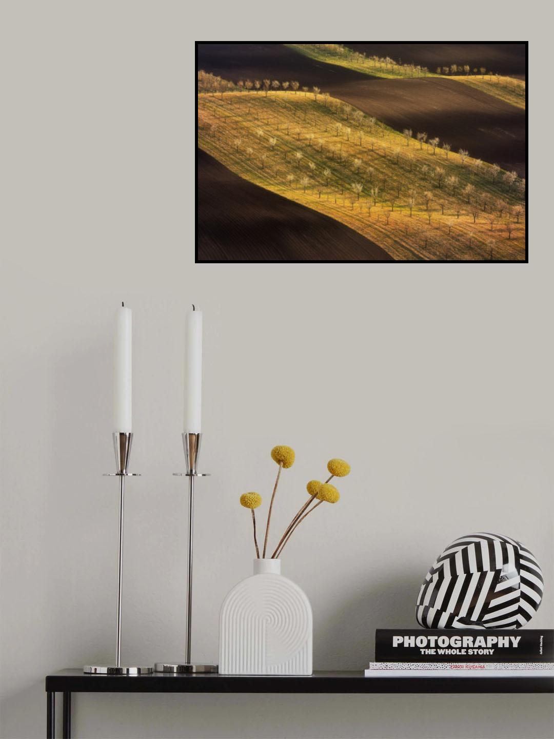 Moravian Tuscany Waves #2 Poster och Canvastavla