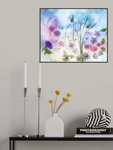 september blue poetry Poster och Canvastavla