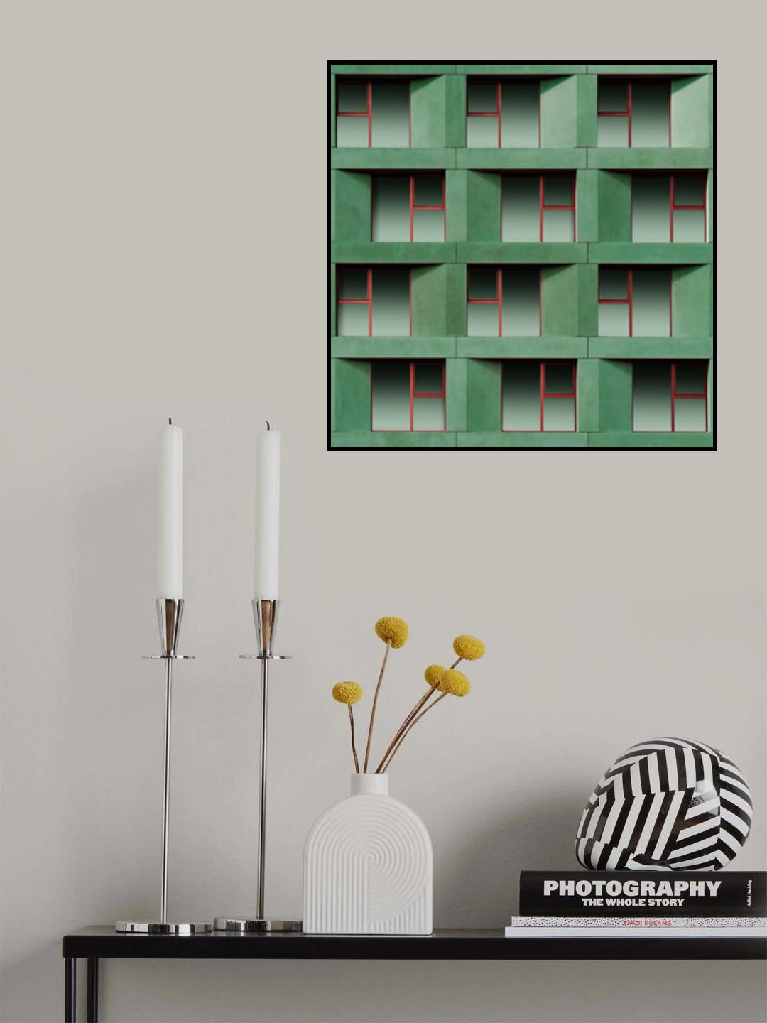 Urban green Poster och Canvastavla