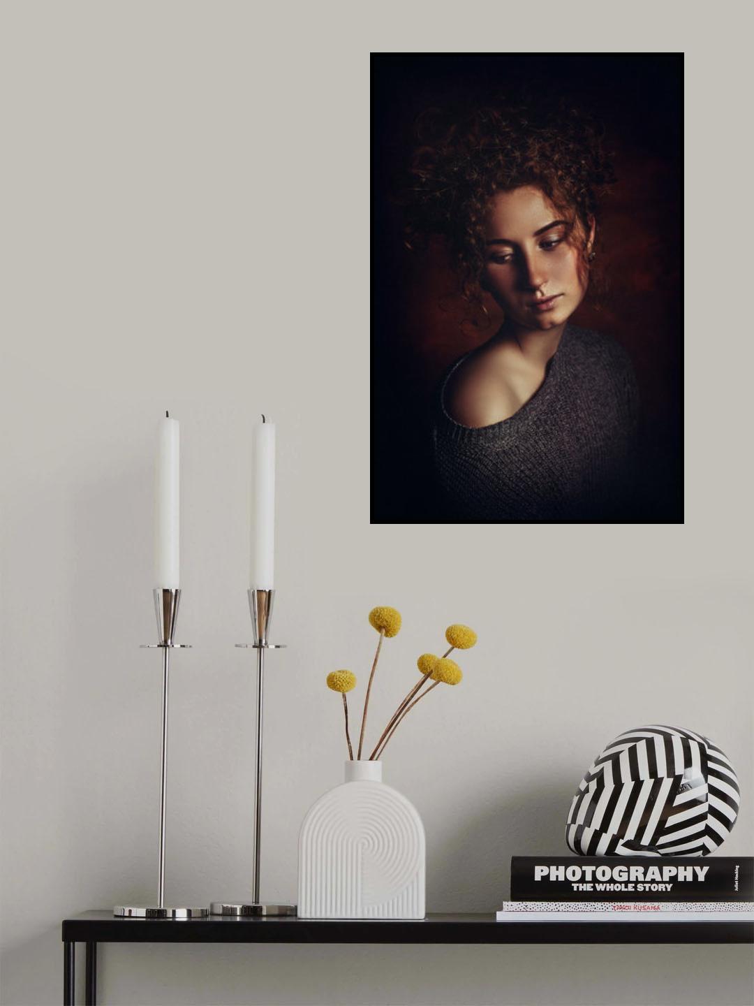 Beauty is what you feel about yourself Poster och Canvastavla