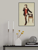 Pin Up Girl II Poster och Canvastavla