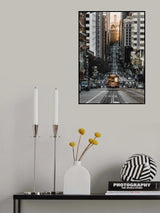 Tram System in San Francisco Poster och Canvastavla