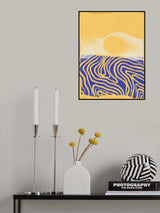 Sun Cut Out Poster och Canvastavla