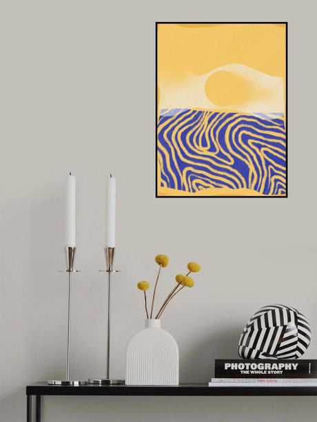 Sun Cut Out Poster och Canvastavla