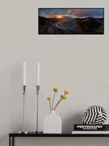 Sunrise over Highland Poster och Canvastavla