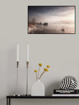 Misty Winter Morning Poster och Canvastavla