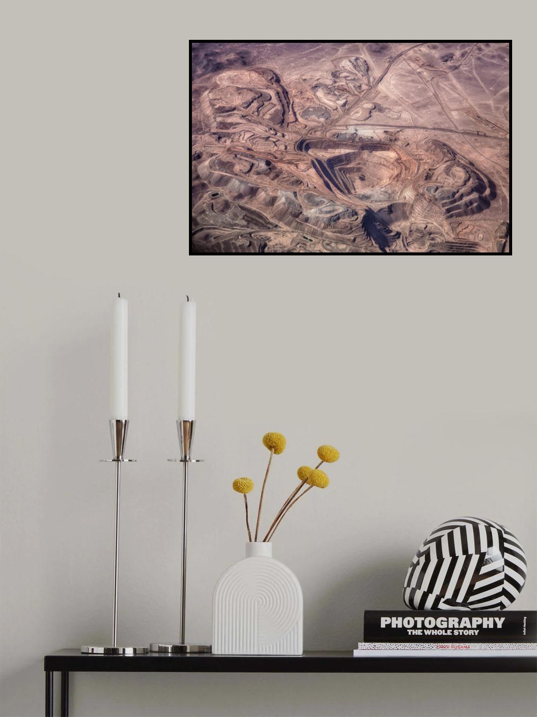Surreal mine Poster och Canvastavla