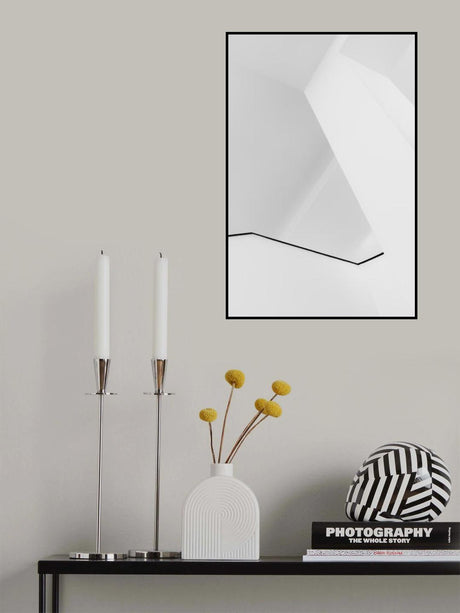 Stairwell in high key Poster och Canvastavla