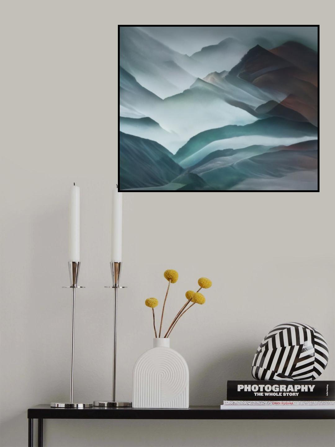 Along the Pacific Coast Poster och Canvastavla