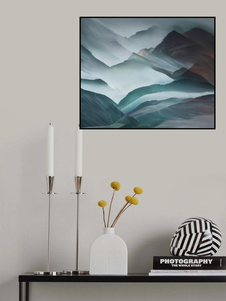 Along the Pacific Coast Poster och Canvastavla