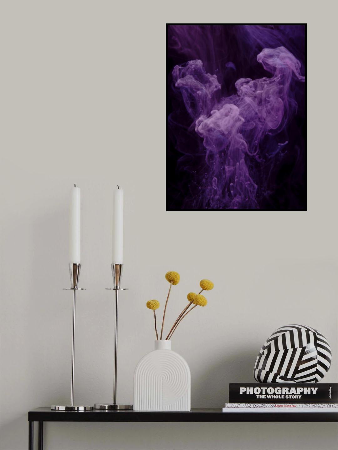 ink in water Poster och Canvastavla