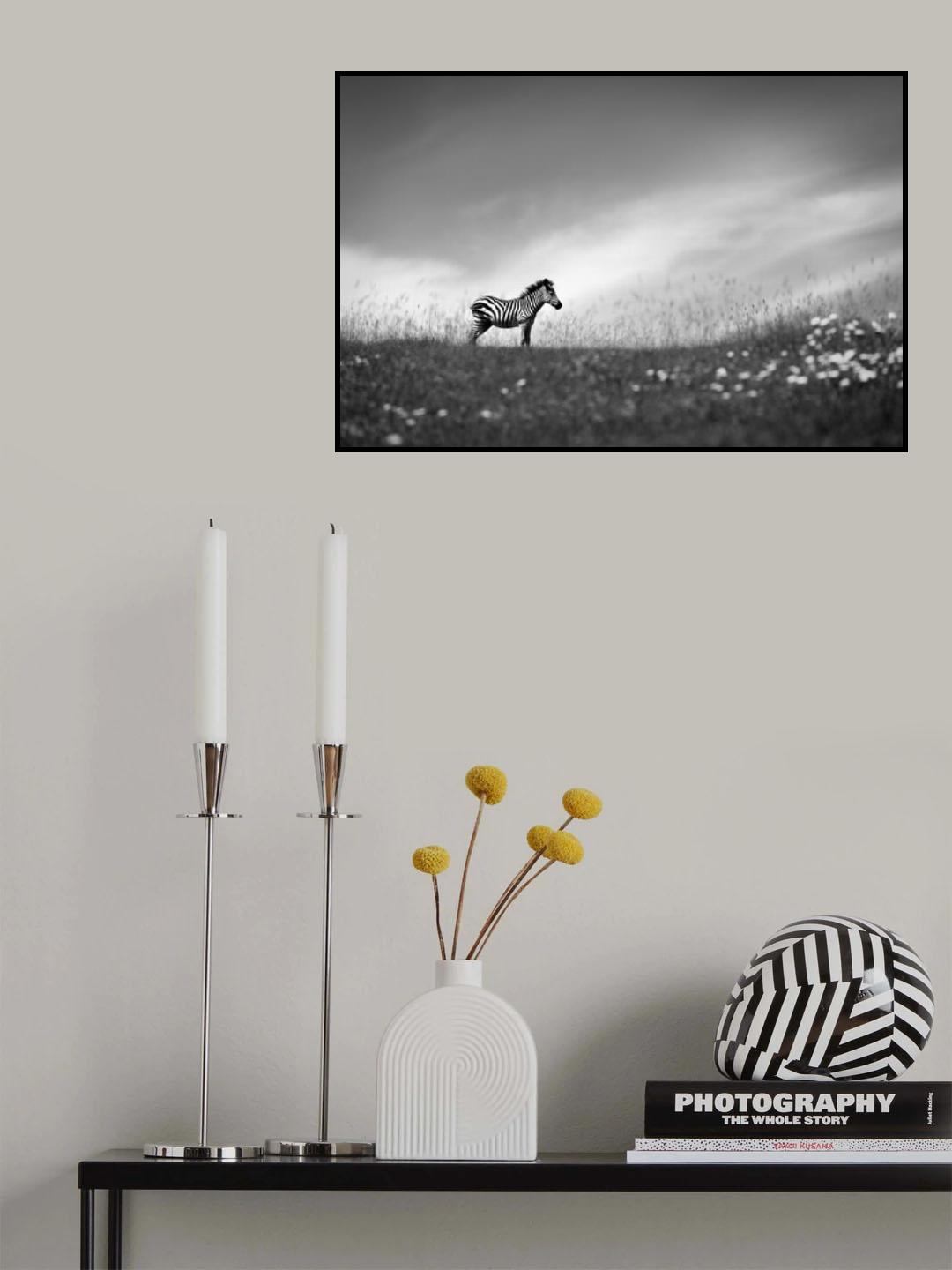 Stands on the hill. Poster och Canvastavla