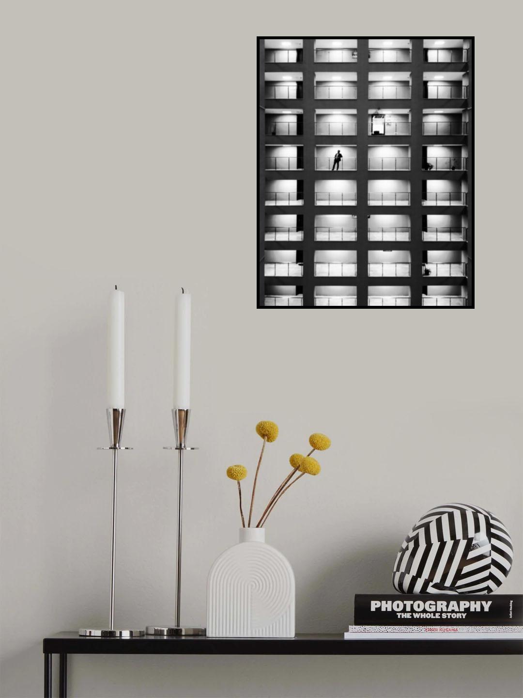 A man Poster och Canvastavla