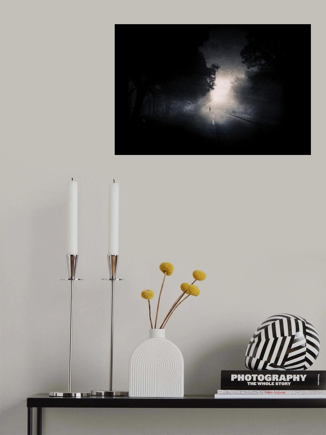 An Unknown Mortal In The Dark Poster och Canvastavla