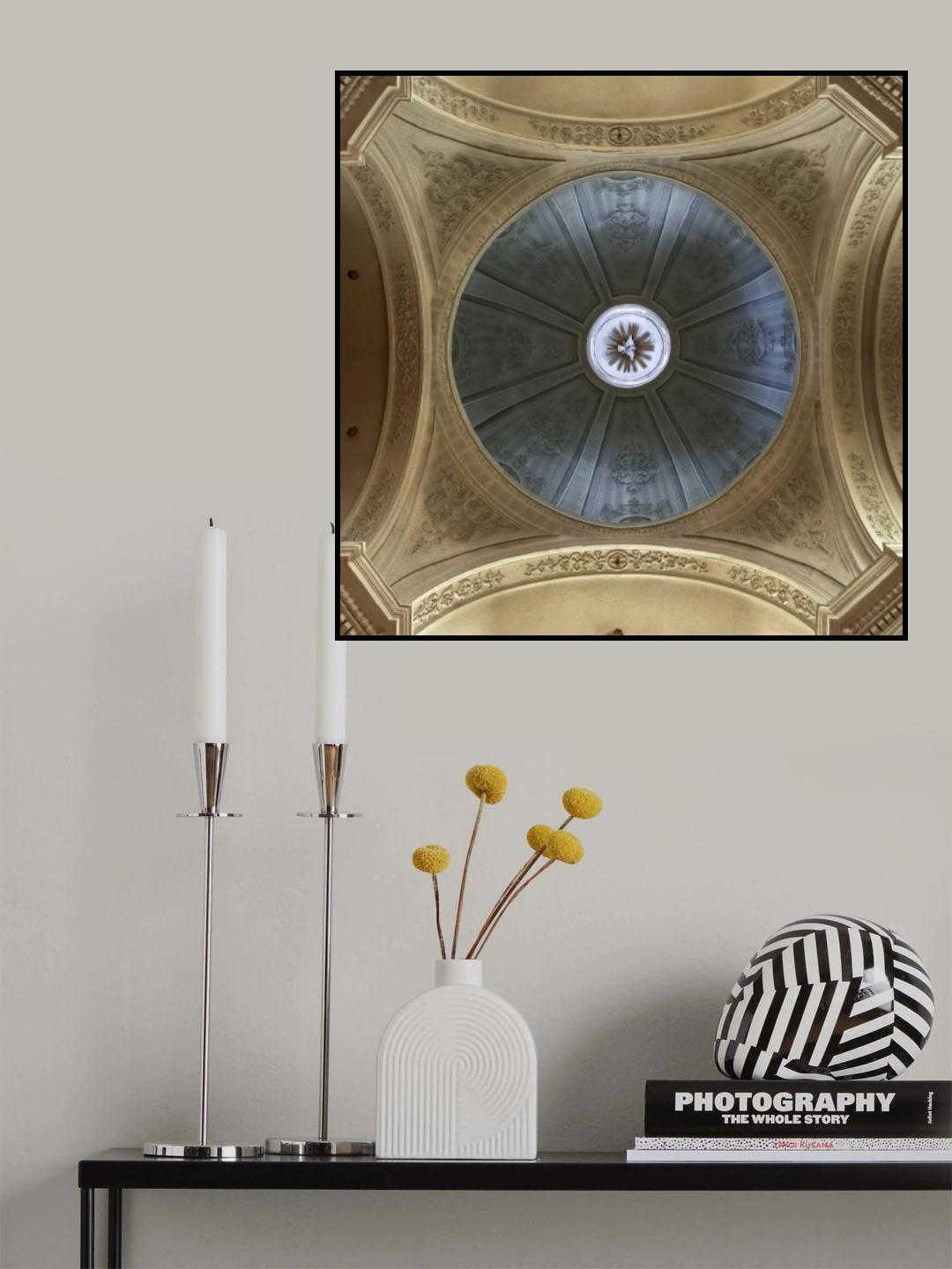 Radiating star Poster och Canvastavla