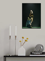 underwater artistic portrait shooting Poster och Canvastavla
