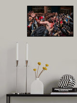 Crucifixion Paparazzi Poster och Canvastavla