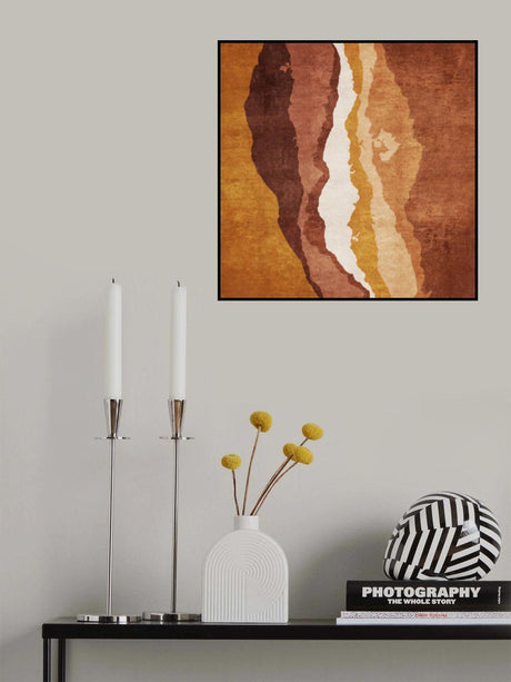 Hardal Catlak Katmanlar Poster och Canvastavla
