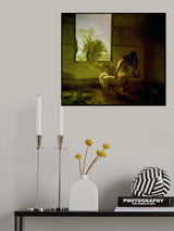 The girl with the hat Poster och Canvastavla