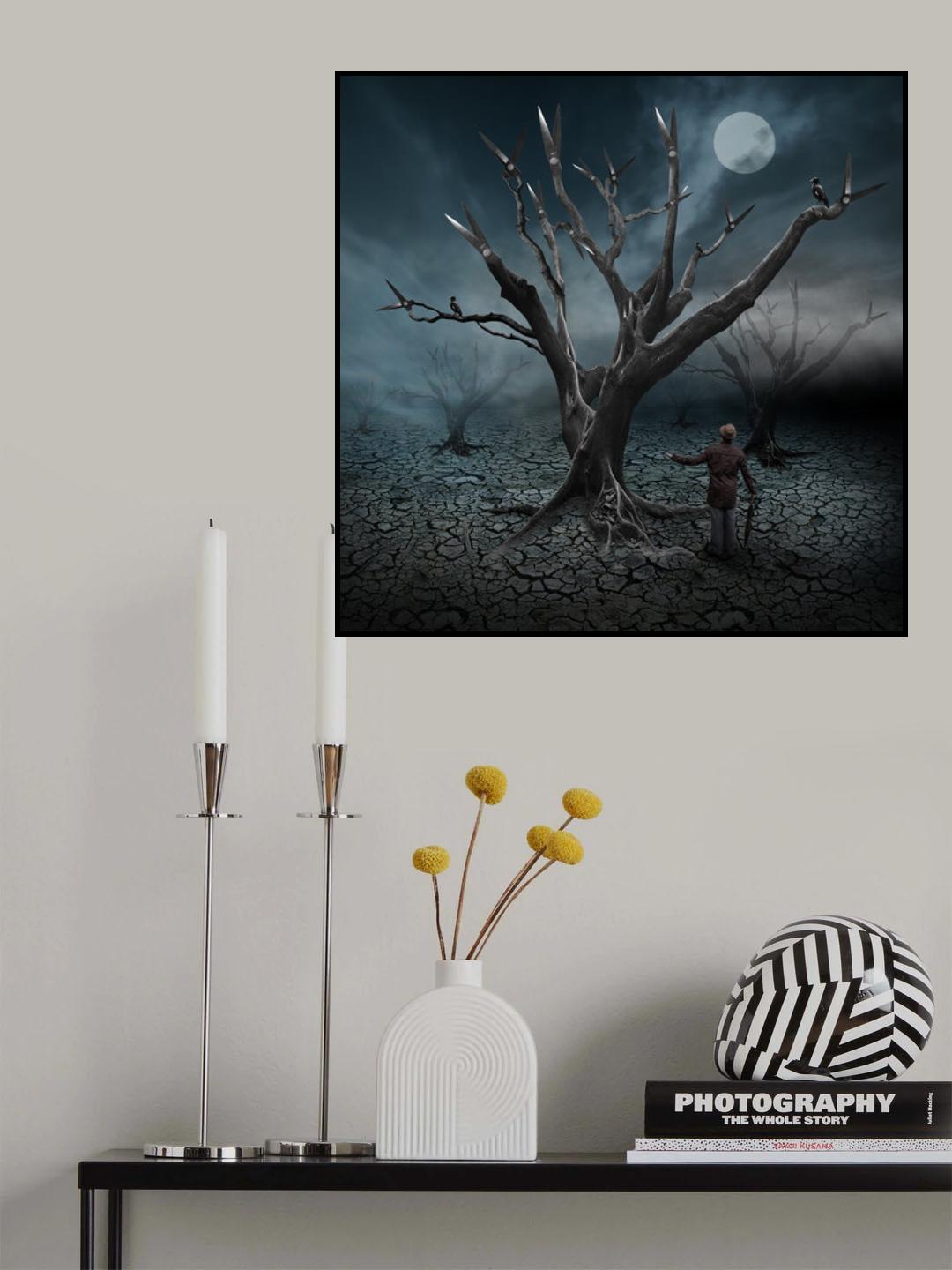 lost in the forest of scissors Poster och Canvastavla