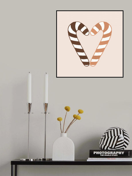 Candy Canes Poster och Canvastavla