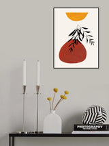 Autumn Falls Poster och Canvastavla