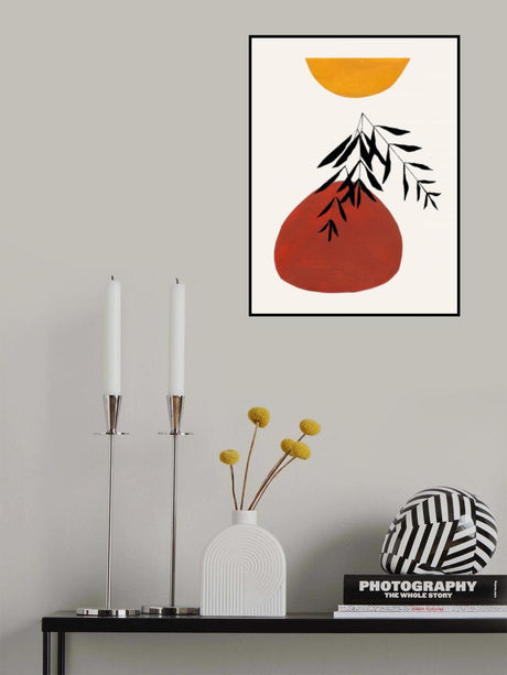 Autumn Falls Poster och Canvastavla