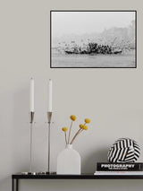 Early Morning on the Ganges Poster och Canvastavla