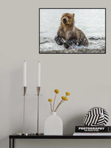 Ran into the water Poster och Canvastavla