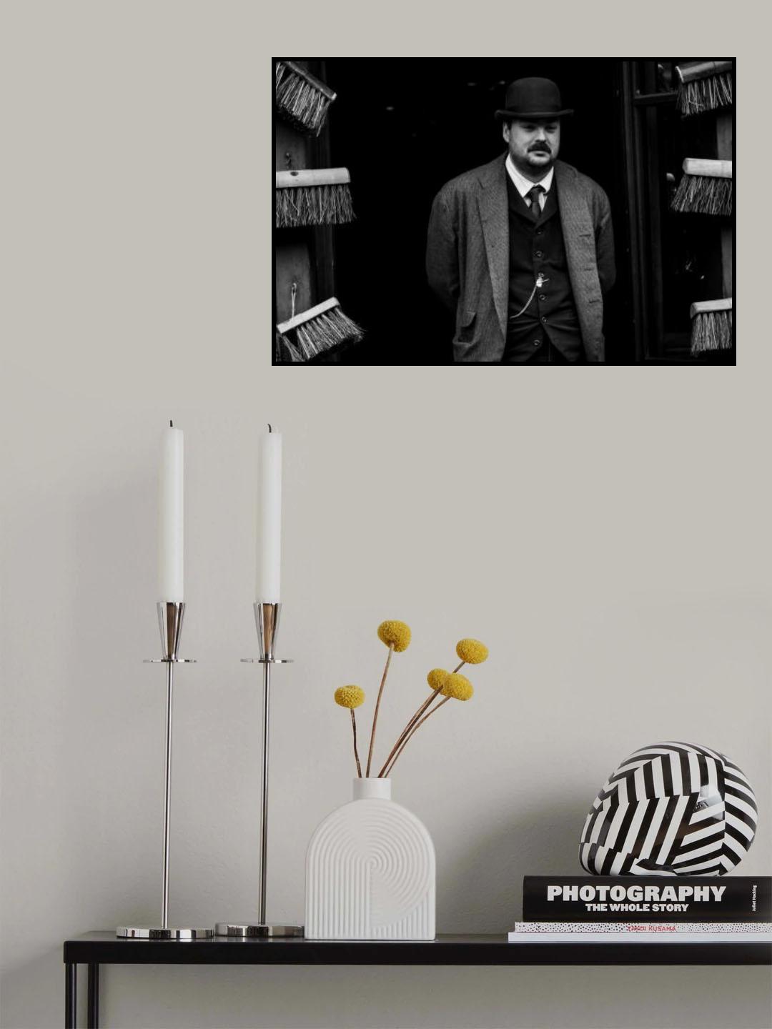 The Brush Man Poster och Canvastavla
