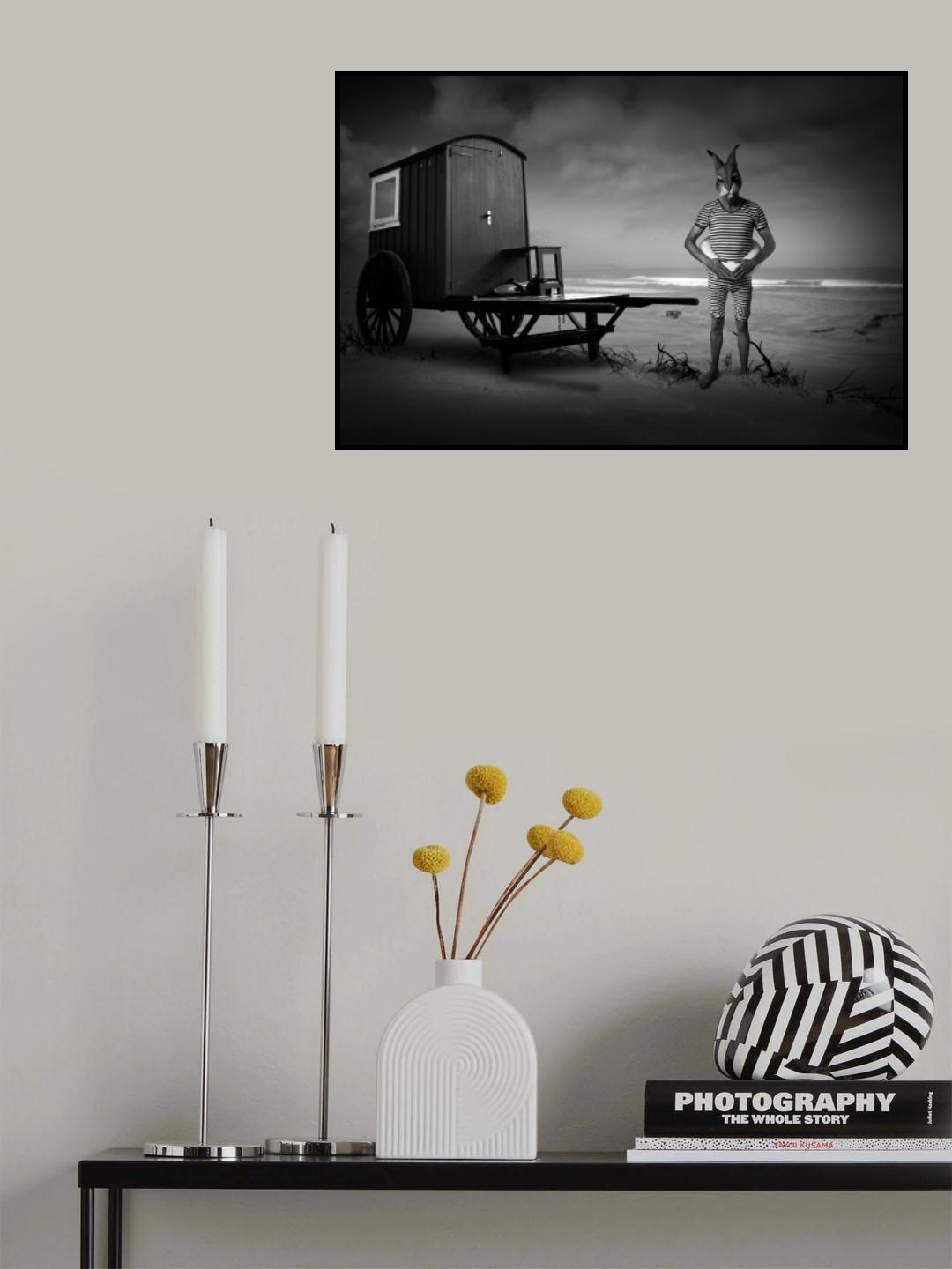 Mad bunny is a lifeguard Poster och Canvastavla