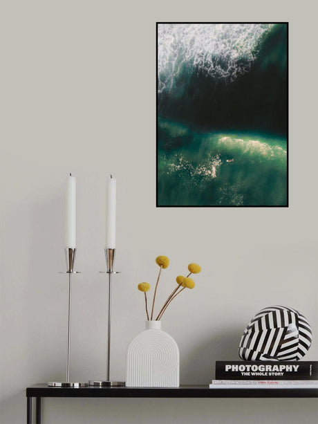 Surfer Girl Poster och Canvastavla