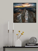 Resting Dragon Poster och Canvastavla