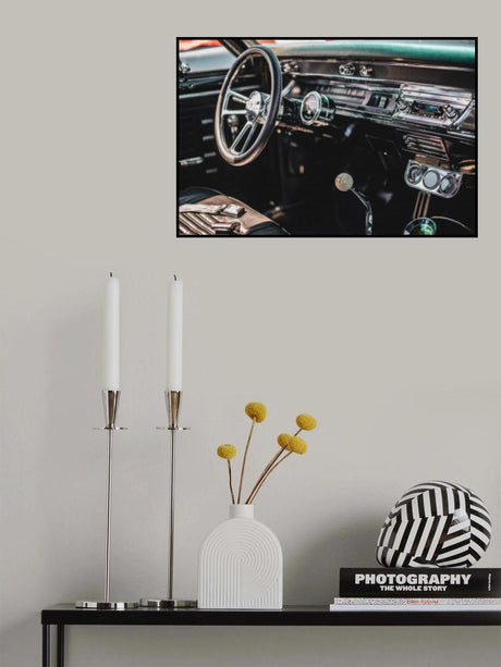 Car Interior Poster och Canvastavla