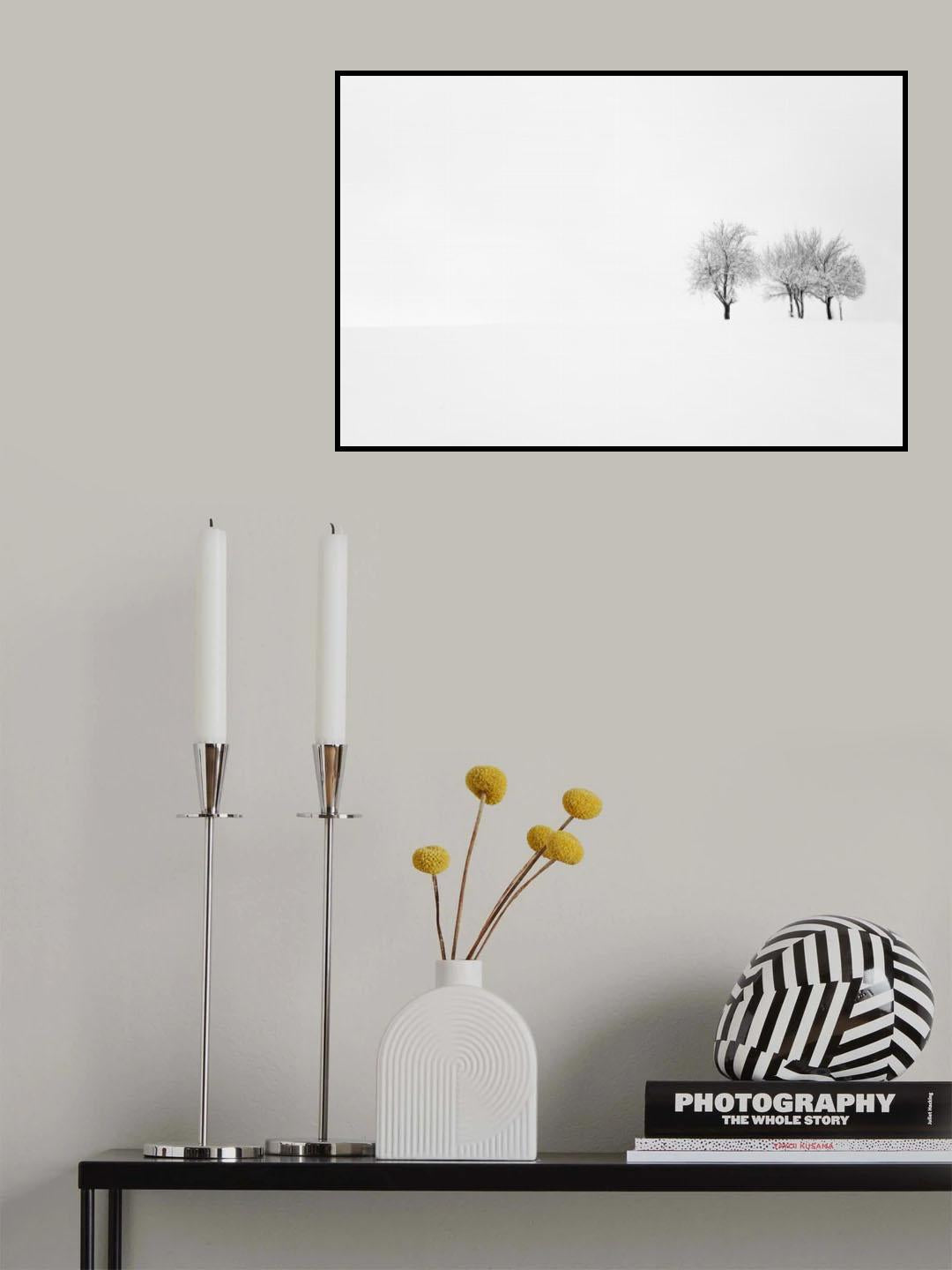 tree and silence Poster och Canvastavla