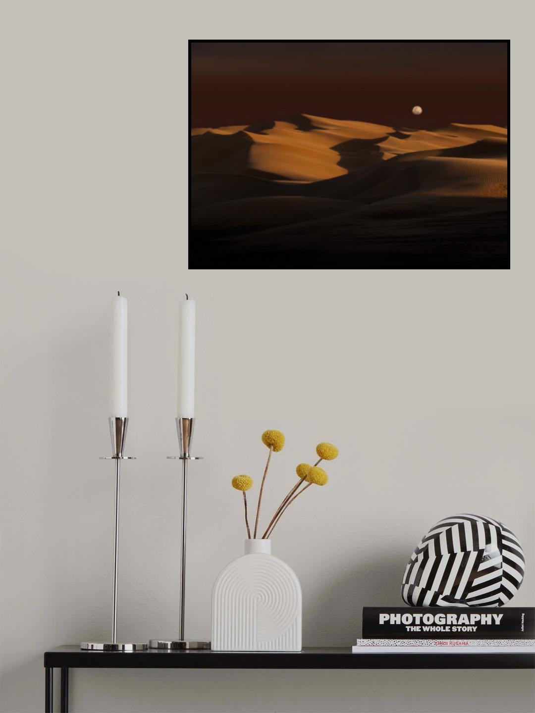 The moon in dream Poster och Canvastavla