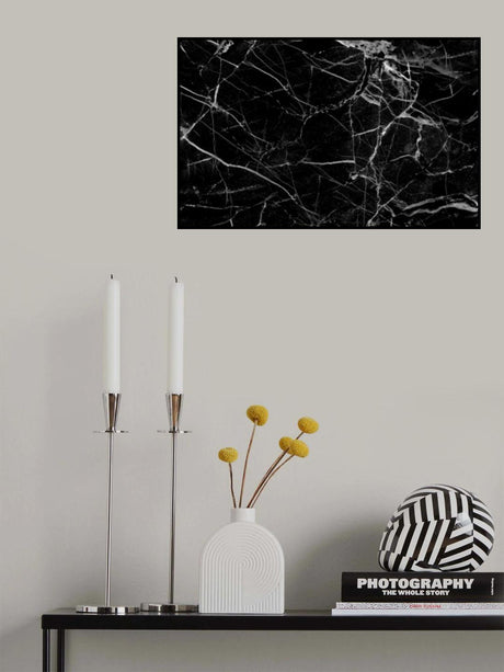 Black Marble II Poster och Canvastavla