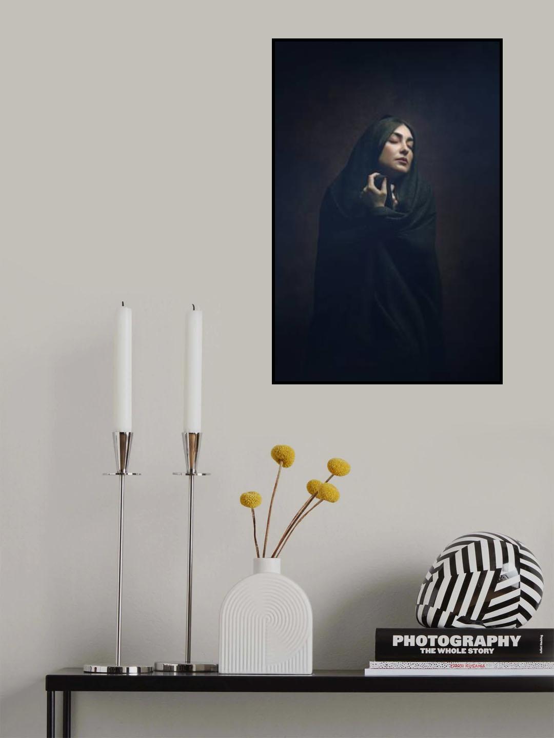 Persian Girl Poster och Canvastavla