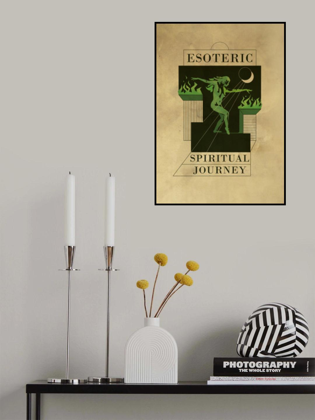 Esoteric dance print Poster och Canvastavla