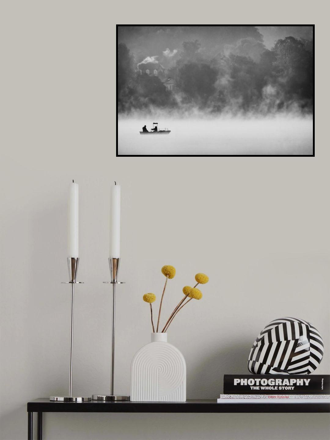 smoke on the water Poster och Canvastavla