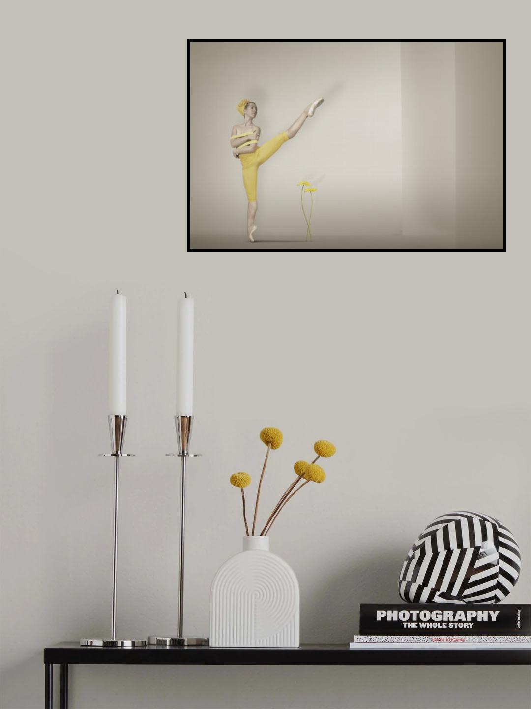 The colour yellow Poster och Canvastavla
