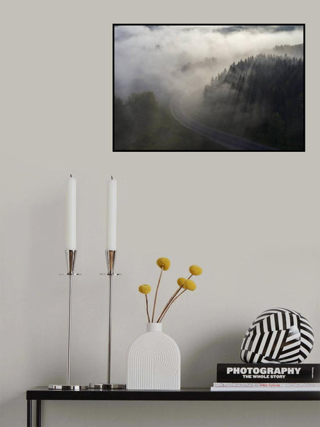 Road to fog Poster och Canvastavla