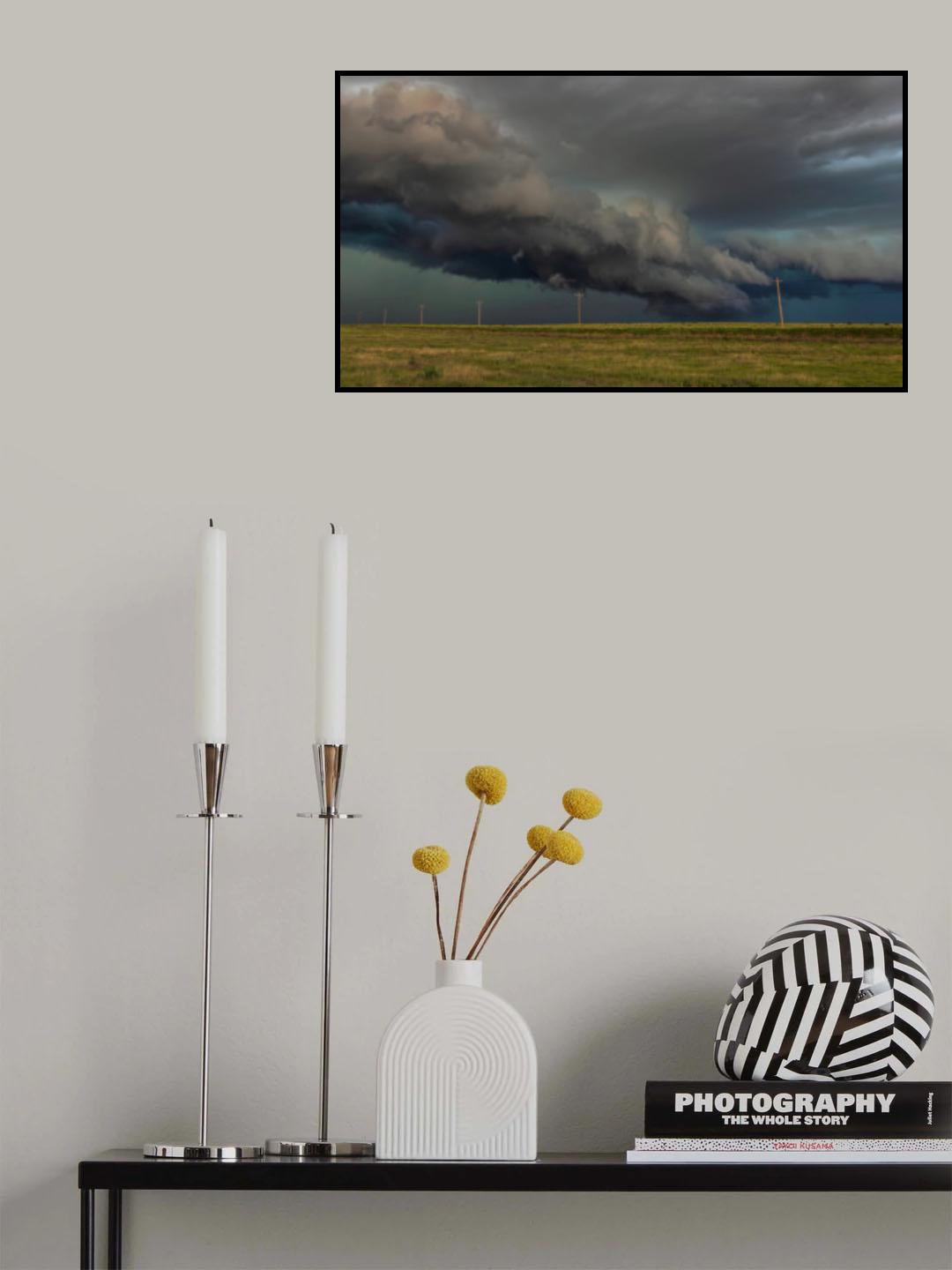 Twitsted Cloud Poster och Canvastavla