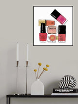 Pink Beauty Poster och Canvastavla