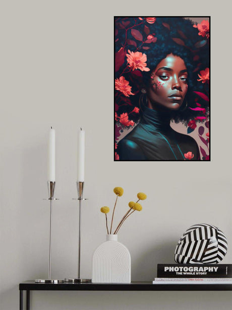 Goddess Of The Flowers Poster och Canvastavla